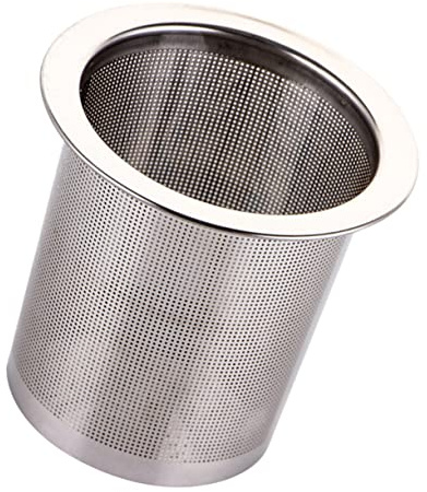 ABOOFAN Stainless and Tea Strainer Fine Mesh Filter for Home and Kitchen Easy to Clean Dishwasher Safe Sieve for Brewing Loose Leaf Tea and Coarse Ground Coffee