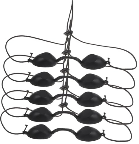 BATHVEVE 5 Stück Infrarot Schutz Augenklappen Aus Pvc Langlebig Und Hautfreundlich Für Hautpflege Und Schönheitsgeräte