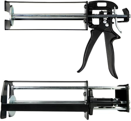 OTTO Handpress-Pistole Gigapress Duo 490 – 2K Kartuschenpresse 490 ml 10:1, robust & langlebig, Übersetzung 35:1, für Sulzer F-System & BlueLine