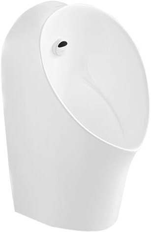 Orinatoio da Parete con Sensore, Orinatoi da Bagno in Ceramica, per Casa, Dormitorio, Capannone, Giardino, Adatto Sia per Scarico a Parete Che a Pavimento