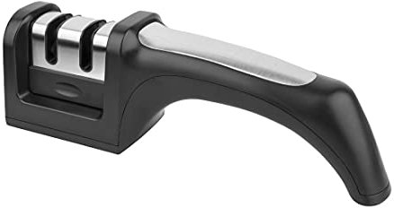 Vogue 2-Stage Knife Sharpener - Helps Repair, Restore, Polish Blades GD035