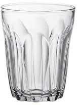 Duralex Provence - Copa de Vidrio para agua 250ml, sin la marca de llenado, 6 unidades