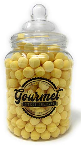 Lemon Bon Bons 1.6kg Retro Sweets Large Victorian Gift Jar