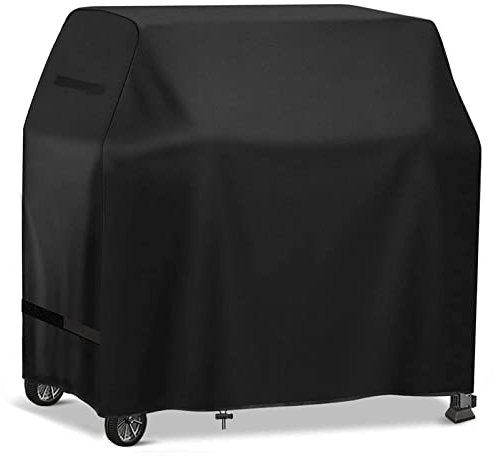 GARPROVM Gasgrill-Abdeckung, Grillabdeckung, wasserdicht, für den Außenbereich, UV-Schutz, staubdicht, winddicht, wetterfest, langlebig, mit Aufbewahrungstasche 48,3 x 104,1 x 101,6 cm
