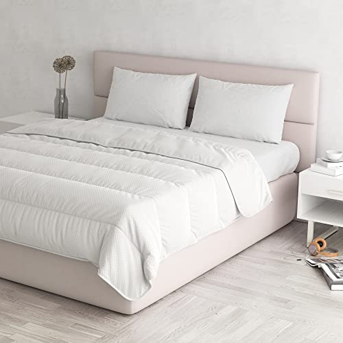 Italian Bed Linen PIUMINO ESTIVO AIR3D, Bianco, Matrimoniale
