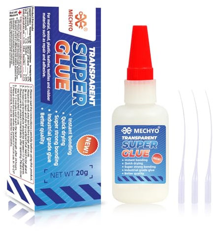 Super Glue,Universal Super Glue,Welding High Strength Oily Glue, Used For Quick Fepair of DIY Crafts,Metal, Plastic, Wood, Glass,Jade,Etc. (20g)
