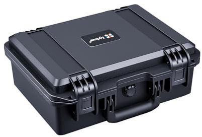 Lykus HC-3511 Wasserdichter Schaumstoffkoffer, Innengröße 32,5x21,5x11,3cm | IP67 wasserdicht, steckbarer Schaum, geeignet für Kameras, Objektive, elektronische Geräte und mehr