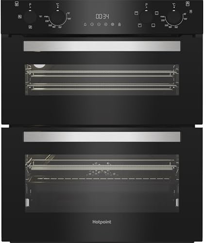Hotpoint Built Under Electric Double Oven - Black - A Rated
