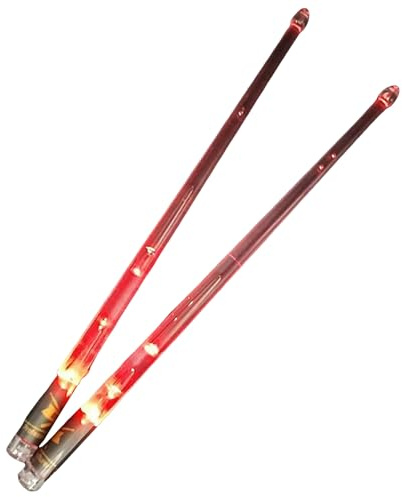 Sticcs à tambours LED - Drumstick d'éclairage rechargeables, bâtons de lueur changeant à 13 couleurs | Baguettes de percussion musicale pour et adultes, bâtons pour esibiz