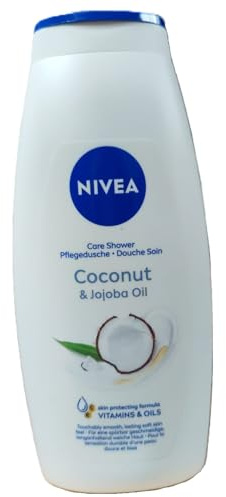 Nivea Gel doccia da donna Coconut & Jojoba Oil, confezione da 6 pezzi, 750 ml
