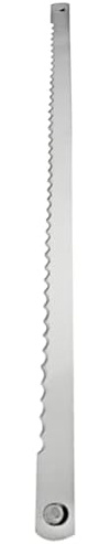 NUOBESTY Lama Seghettata in Acciaio Inox per Affettare Pane e Toast, Accessorio Compatibile per Macchine del Pane, Taglierina Sostitutiva Resistente per Uso Domestico e Professionale
