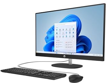 HP AI 27-cr2255ng - All-in-One (Komplettl?sung) - Core Ultra 5 225U / 1.5 GHz - RAM 16 GB - SSD 512 GB - NVMe - Intel Graphics - 1GbE, Bluetooth 5.3, Wi-Fi 6 - WLAN: 802.11a/b/g/n/ac/ax, Bluetooth 5.