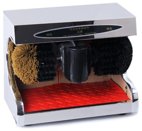 Automatic Shoe Polishing Machine, Electric Leather Brushing Device for Household Use, Induction Technology, Easy to Use, Perfect for Home or Office Shoes