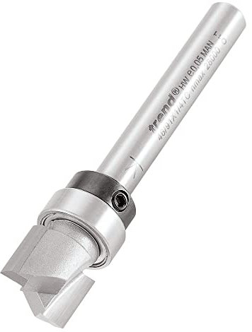 Trend Professional Bearing Guided Profiler, 1/4 Inch Shank, 12.7mm Cut Diameter, 9.5mm Cut Length, Tungsten Carbide Tipped, 46/91X1/4TC