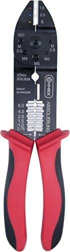 Connex COXT190221 Kabelschuh- Crimp-und Abisolierzange