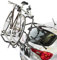 Portabici MAK3, portabici posteriore, 3 ruote