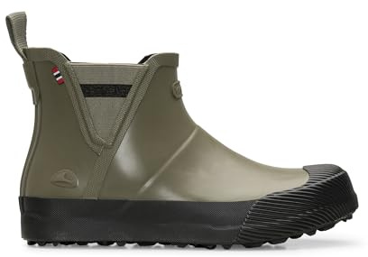 Viking Unisex Ekeberg gummistövlar, Olivsvart, 43 EU