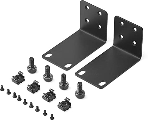PhyinLan Universal Rack Mount Kit 1U Rack-Ohren für Switches der NETGEAR-Serie (JGS/MS/RPS/SRX/XS/XSM/FS-Serie)