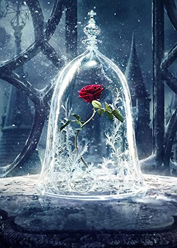 O&BTRC01 Diamond Painting Erwachsene Blumen Diamant Painting Bilder Rose