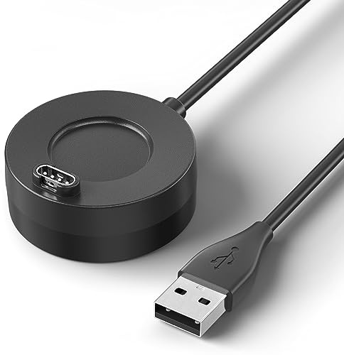 Wanme Charger Cable Compatible with Garmin Vivoactive 5/Vivoactive 4/Vivoactive 3/Vivoactive 3 Music/Venu Sq,100cm USB A Charging Cable Replacement for Garmin Venu Sq(1)