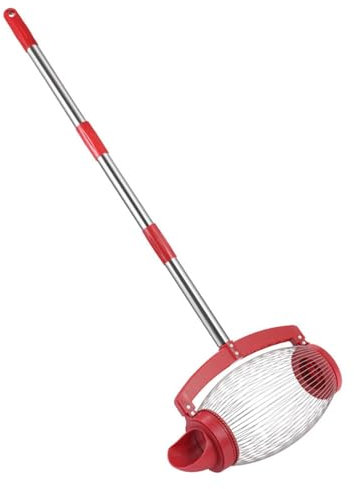 Recolector de nueces, Rodillo colector de Frutos Secos, Parte de recogedor de nueces, Mango Largo, cosechadora de Frutos Secos y Herramienta de jardín para nueces, Cangrejo, castaña,