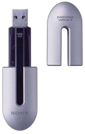 Sony Micro Vault USB Storage Media - USB flash drive - 128 MB - USB
