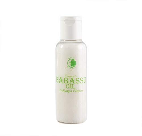 Mystic Moments | Organic Babassu Refined Carrier Oil 125ml - Pure & Natural - Perfect For Hair, Face, Nails, Aromatherapy, Massage and Oil Dilution Vegan GMO Free