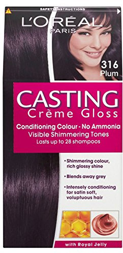 3 x L'Oreal Paris Casting Creme Gloss Conditioning Colour 316 Plum