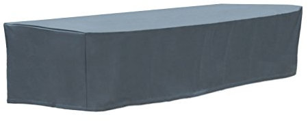 WOLTU Copertura Protettiva per Sedie, Sdraio da Esterno in Tessuto Oxford 600D, Copertura per Mobili da Giardino 218x77x55 cm Telo Anti-UV idrorepellente Resistente allo Strappo