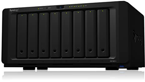 Synology DS1821+8bay NAS V1500B Quad-Core 2.2 GHz,Black