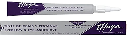THUYA Tinte Negro Violeta DE Cejas Y PESTAÑAS, Estandar