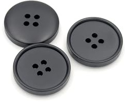 20 PZ Pulsanti tondi da cucito con 4 fori per artigianato snap in resina per blazer camicie e accessori DIY