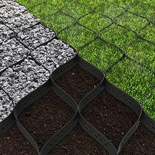Stabilisateur Gravier Grille de gravier for la passerelle, casier de terre d'allée Geogrid Ground Stabilising for le patio extérieur travail, Pauveaux perméables recadrés for la garniture de roches de