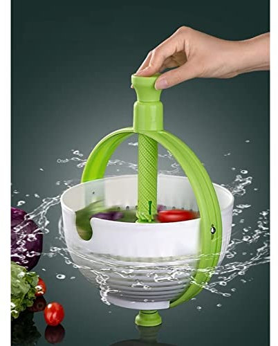 SUNESA escurridor Verduras Colador Ensalada Spinner Ensalada de Frutas rotador Cocina Filtro de Lavado de Verduras Cesta Cesta de Drenaje giratoria de Verduras