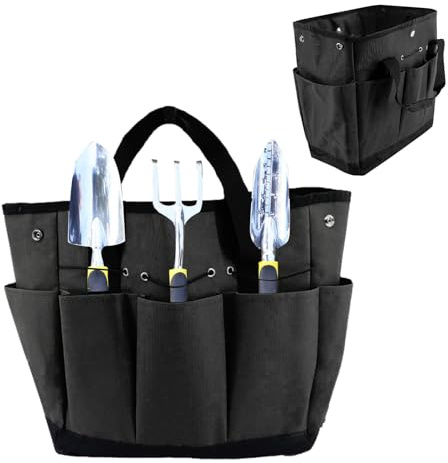 COMFOLIVING Sac de rangement de jardinage - Grand sac de rangement pour le stockage de jardinage | Grand sac à outils de jardin organisateur pour le jardinage, la maison,