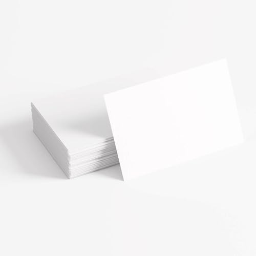 Carte collezionabili artistiche, vuote, confezione da 50 carte ATC, 350 g/m², carta bianca, 63 x 89 mm, per artisti ACEO