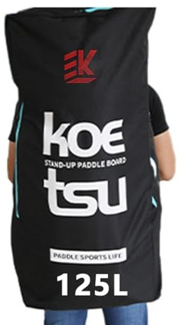 Xijobido Tragetasche Für Paddelbretter, 125L Tragetasche Rucksack Tasche Für S-UP Board, Wasserdichter Rucksack, Aufblasbarer Paddleboard-Rucksack Mit Reißverschluss, Verstellbare