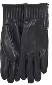 OPUS Damen Handschuh | ALETTIO Handschuhe aus 100% weichem Leder black, M