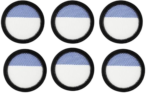 Daaxing 2/4/6 Pack Washable Pre-Motor Filters For Bush 25.2V Cordless Handstick V18P01BP25DC Vacuum Cleaner Replacement Accessories (6 Pack)