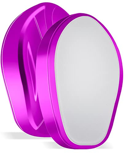 UQQU Nano Haarentferner, Kristall Haarradierer zur Haarentfernung, Kristall Haarentferner für Männer und Frauen, magischer Kristall Haarentferner mit sanftem Hautpeeling, wiederverwendbar – Rote Rosen