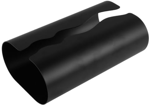 HIAKDOFT Boîte à Mouchoirs Acier Inoxydable Noir Anti-Empreintes Distributeur de Serviettes Moderne et Résistant Rouille pour Bureau Restaurant et Usage Domestique