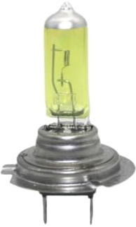 Car Light Bulb Quartz Material H7 12V100W Golden Headlight Halogen Lamp Anti Fog 1pcs(H7 12V100W Golden Light)