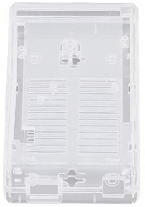Aramox Kretskort, ABS Elektroniskt Hölje ABS 2560, Ventilerat med USB-port, Lättvikts Kompakt Hölje för Kretskort och Enkel Installation (Transparent)