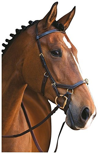 Horseware Rambo Micklem Multibridle 3 in 1 Trense Zaum Größe und Farbe wähbar (braun, WB)