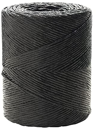 WOLFPACK LINEA PROFESIONAL - Cuerda Rafia Bobina 750 gramos Color Negro