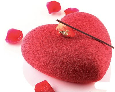 SILIKOMART PROFESSIONAL - Stampo in silicone cuore bombato - Amore Cuore. Cucina: Intorno alla pasticceria (stampi in silicone)