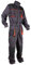 Emerton - Mono de trabajo con bolsillos multiusos para hombre - Gris oscuro / negro / naranja - 54