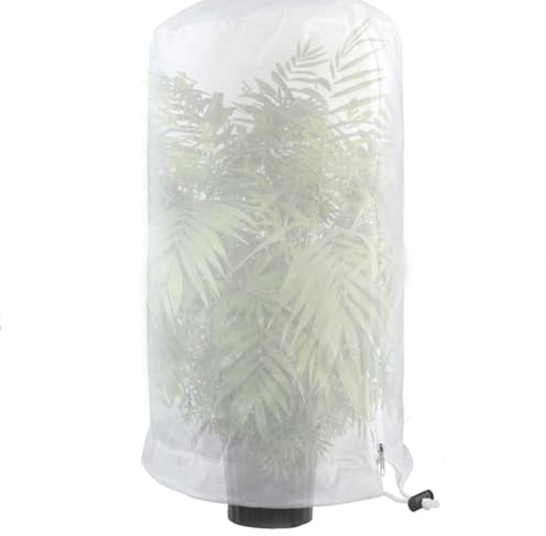 Bavokon Cappuccio Protezione Piante,Bianco 200×240 Cm Copertura Piante Tessuto,Telo Antigelo per Piante,Telo Antigelo Piante Non Tessuto Protezione Antivento,Telo di Protezione Antigelo per Inverno