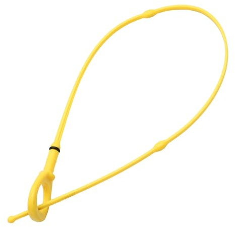 QUARKZMAN Indicatore Livello Olio Motore Asta Graduata per Toyota Yaris 1pc | Materiale: Metallo E Plastica, Colore: Giallo, Numero OE: 15301-0J020, Sostituzione Diretta E Facile Installazione