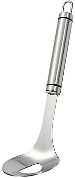 Cuchara para hacer albóndigas de acero inoxidable, antiadherente, creatividad, herramientas de cocina, accesorios de cocina, cuchara de albóndigas con agujero para hacer albóndigas, acero inoxidable